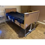 Invacare Mobile Adjustable Height Bed Frame, with Invacare mattress (Unnumbered Room) Please read