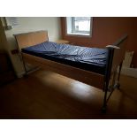 Invacare Mobile Adjustable Height Bed Frame, with Invacare soft foam premier mattress (Room 29)