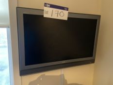 Sony Bravia Wall Mounted Television (with remote control) (Room 2) Please read the following