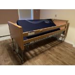 Invacare Mobile Adjustable Height Bed Frame, with Invacare soft foam original mattress (Room 28)