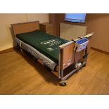 Invacare Mobile Adjustable Height Bed Frame, with Invacare soft foam premier active 2 mattress and