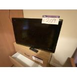 Toshiba Flat Screen Television (no stand) (with remote control) (Room 22) Please read the