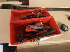 Assorted Hand Tools & Toolbox Please read the following important notes:- ***Overseas buyers - All