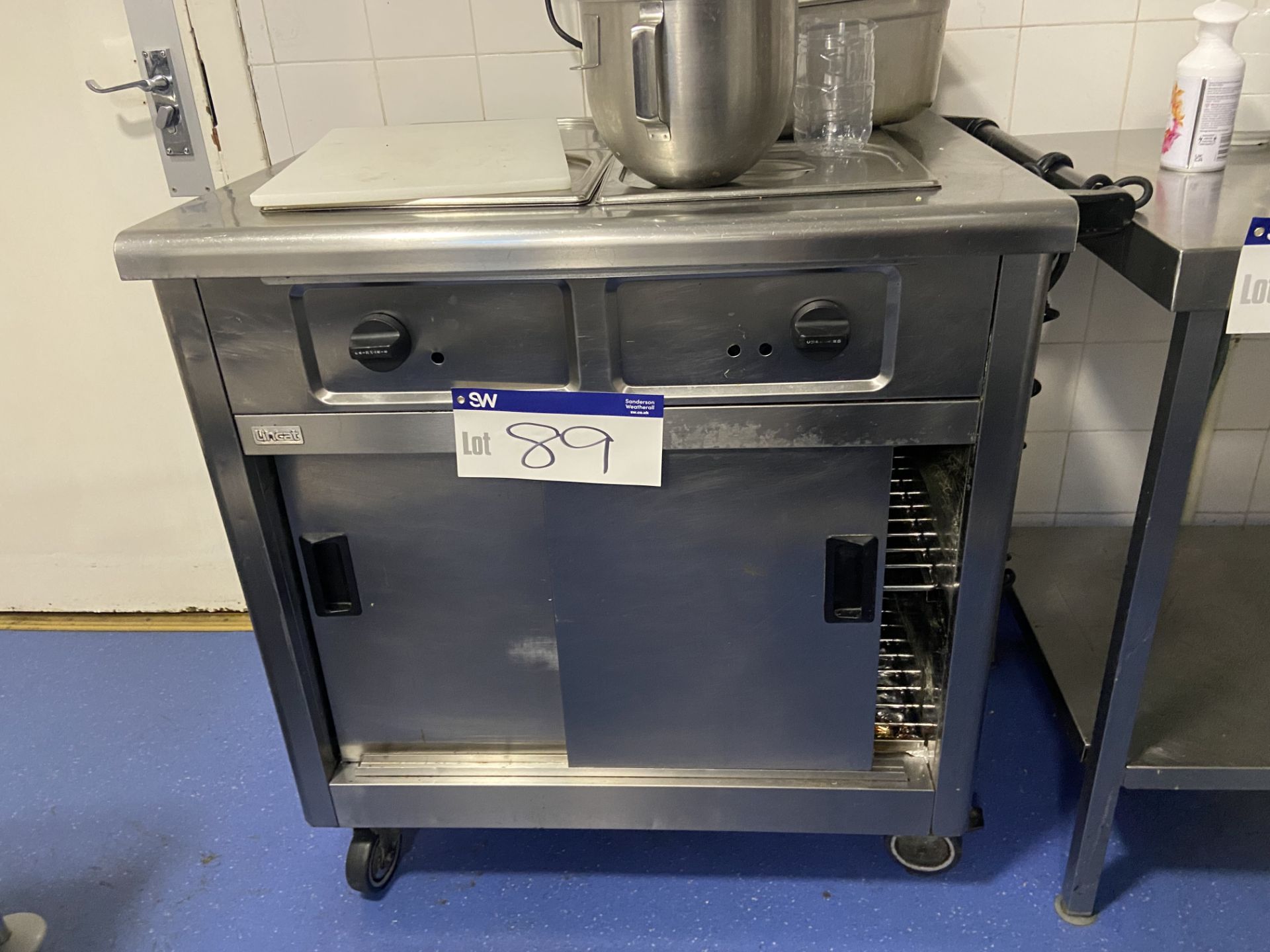 Lincat Stainless Steel Mobile Heated Cabinet, 240V Please read the following important notes:- *** - Image 2 of 3