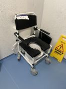 Cefndy Shower Commode Chair Please read the following important notes:- ***Overseas buyers - All
