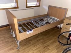 Invacare Mobile Adjustable Height Bed Frame (Room 23) Please read the following important