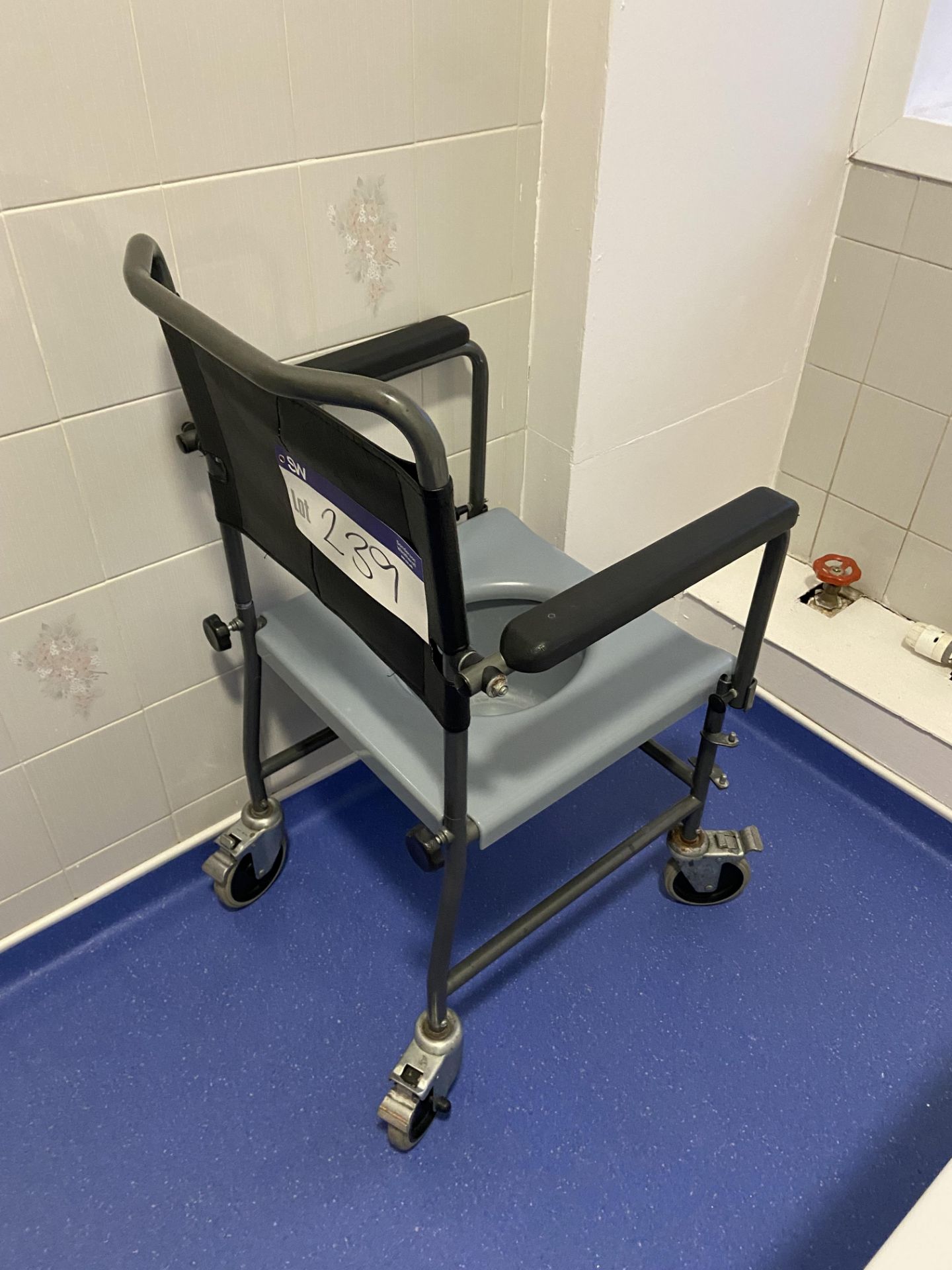 Shower Commode Wheelchair Please read the following important notes:- ***Overseas buyers - All