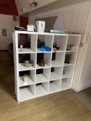 Four Multi-Compartment Shelving Units Please read the following important notes:- ***Overseas buyers