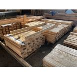 Approx. 25 Door Fire Line Casings, each approx. 2.1m x 1050mm, actual size 57mm x 57mm x 92mm,