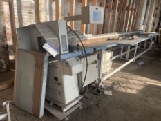 Stromab TR500 CROSS CUT SAW, serial no. 220992, year of manufacture 2002, 350kg weight, 415V,