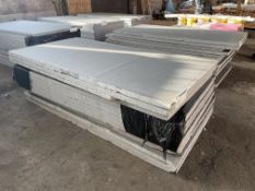 15 x 50mm EPS Board, mainly 2.4m x 1.2, in one stack Please read the following important