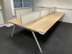 Double & Single Sided Modular Desks, throughout room Please read the following important notes:- Air