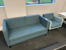 Settee & Matching Chair Please read the following important notes:- Air conditioning system and