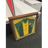 Framed Signed Australia Soccer Shirt Please read the following important notes:- Air conditioning