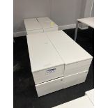 Eight Multi-Drawer Pedestals Please read the following important notes:- Air conditioning system and