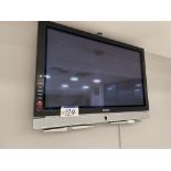 Samsung Flat Screen Television (no details), with wall bracket (no remote control) Please read the