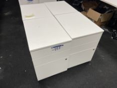 Four Multi-Drawer Pedestals Please read the following important notes:- Air conditioning system