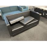 Leather Effect Settee Please read the following important notes:- Air conditioning system and air