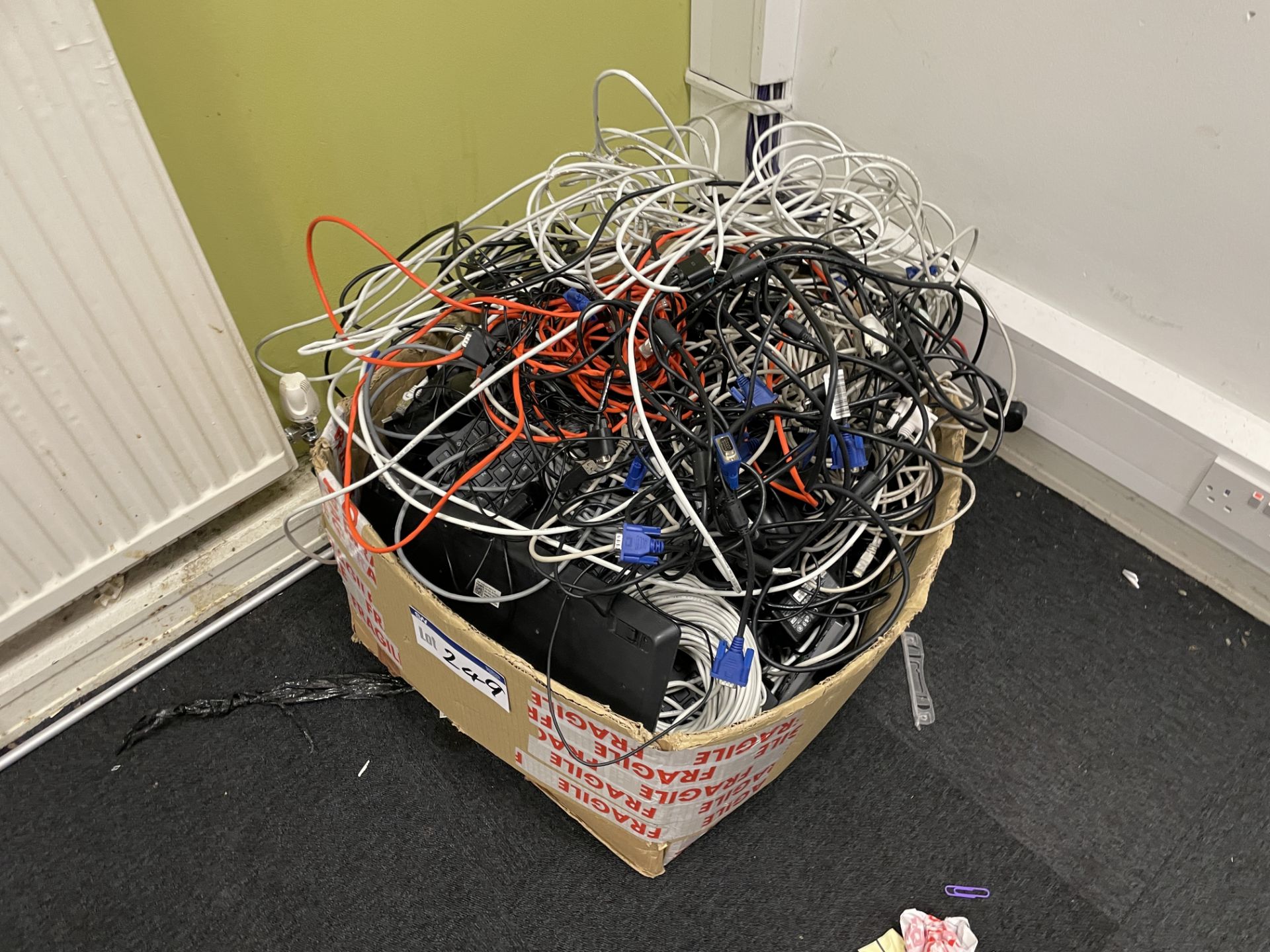 Assorted Cabling, as set out in one box Please read the following important notes:- Air conditioning