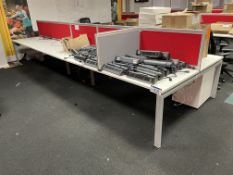 Steel Framed Double Sided Desk Unit Please read the following important notes:- Air conditioning