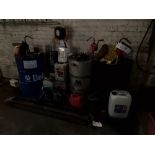 Three Various Oil Drums and Pumps, including EP80W90GL3 Transmission Oil, Delo400RDSSAE10W-40