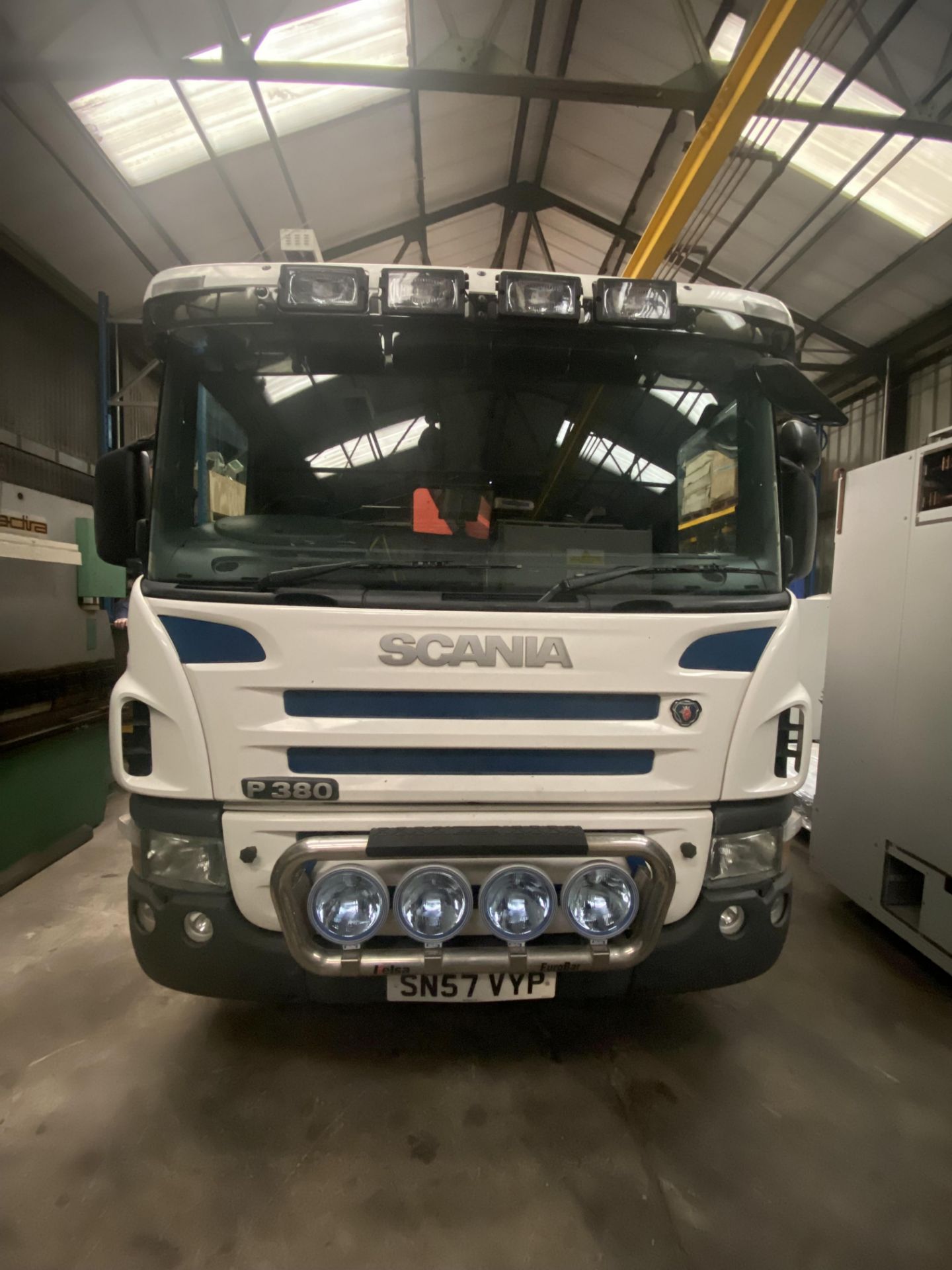 Scania P380 8X2 CHEESE WEDGE RAMP PLANT TRANSPORTER, registration no. SN57 VYP, date first - Image 16 of 42
