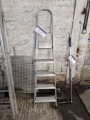 Five Rise Aluminium Step Ladder Please read the following important notes:- ***Overseas buyers - All