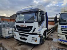 IVECO AT440 S42T/P 18T 6x2 Flatbed Wagon, Registration no. MX62 EJD, Mileage: 687,965 (at time of
