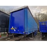 M&G Tri Axle Euroliner Trailer, Chassis No. C009021, Year of Manufacture 1998, Tested until 03/2024,