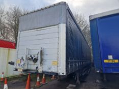 SCHMITZ Type SO1 Tri Axle Euroliner Trailer, Chassis No. C128495, Year of Manufacture 2003, Tested