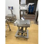Spark Inspection Systems Elite Adjustable Height Mobile Platform Scale, approx. 600mm x 450mm