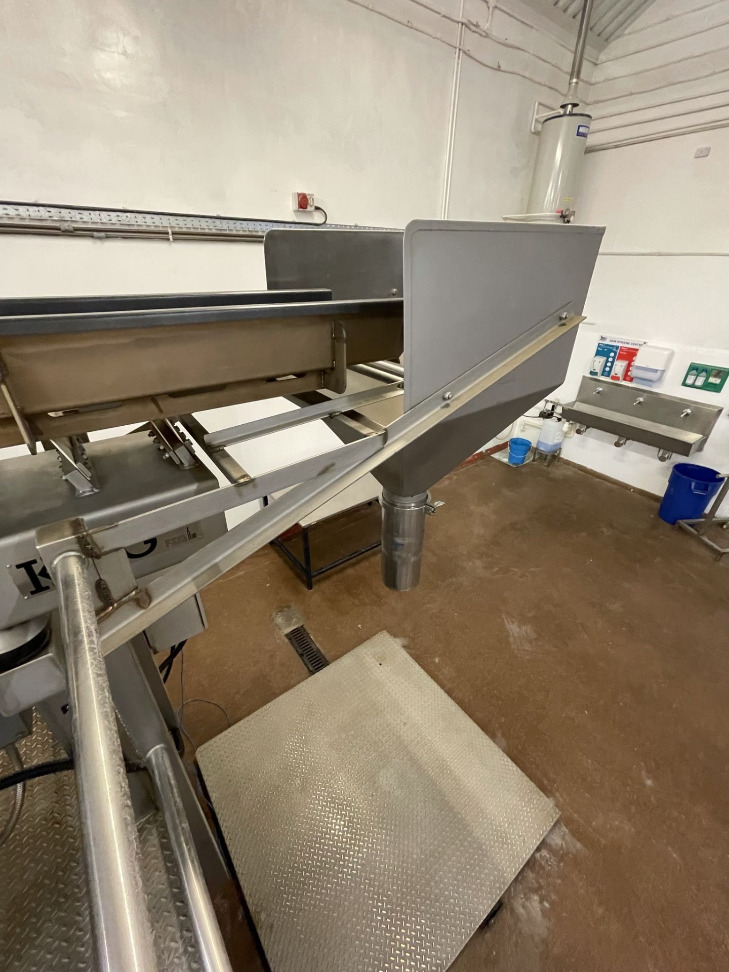 MUESLI/ CEREAL MIXING LINE, comprising Syspal Caged Buggy/ Tote Bin Lifter, feeding into Forberg - Image 14 of 32