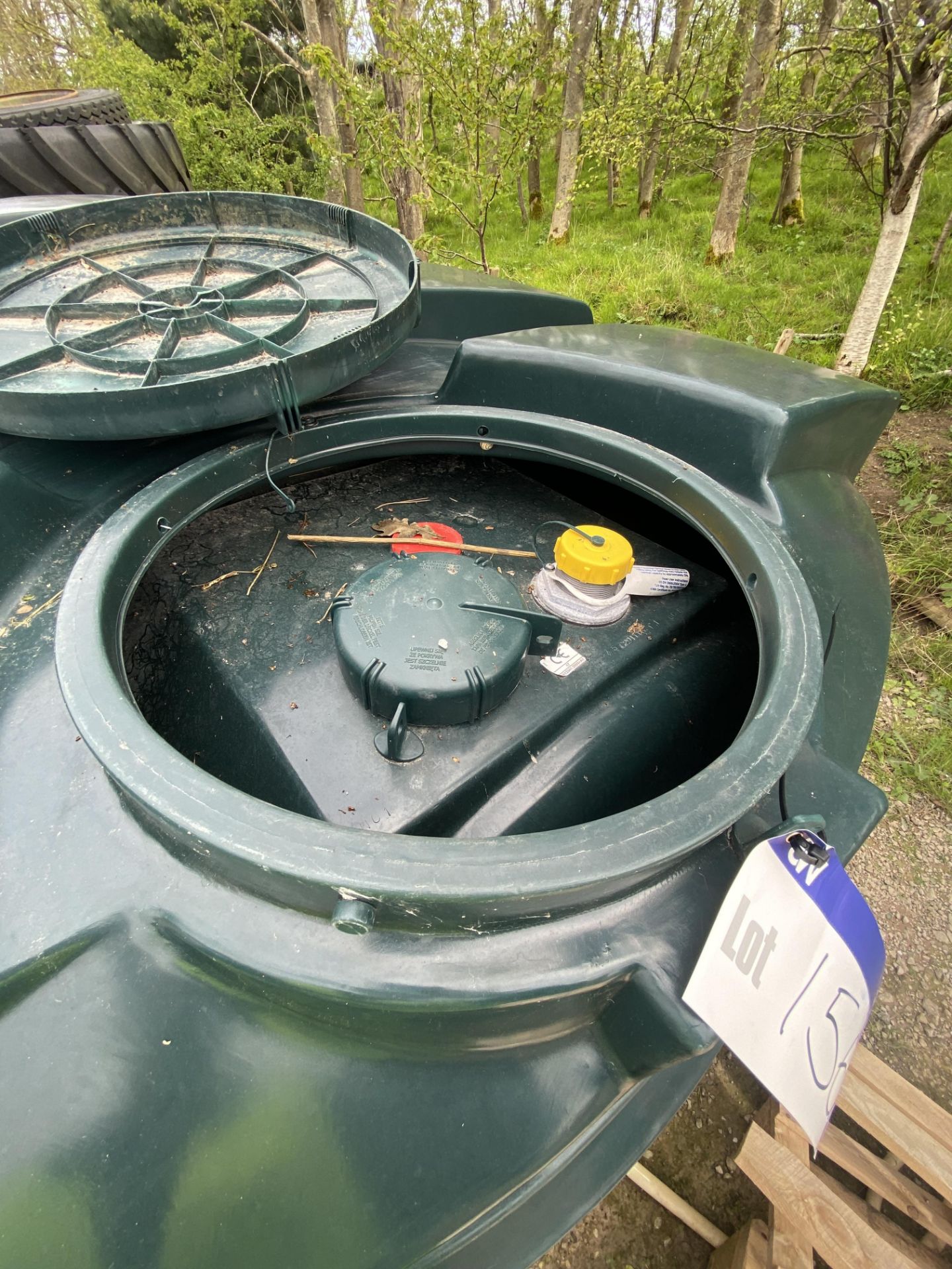 Titan Kingspan Ecosafe 2500 litre cap. Bunded Oil Tank, 2450mm x 1425mm x 1450mm, lot located in - Image 3 of 3