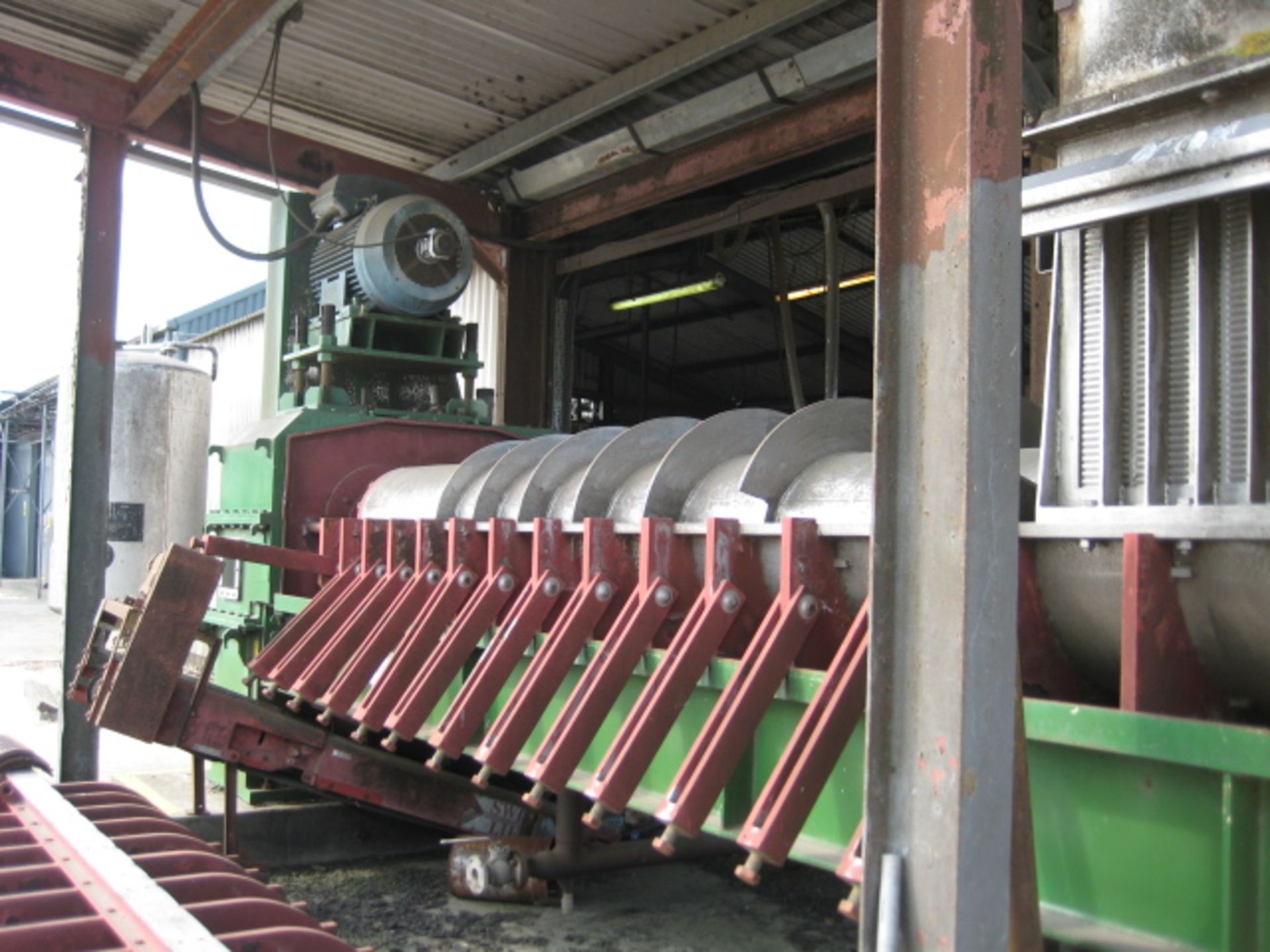 Babbini PE10B Twin Screw Dewatering Press, serial no. 634, year of manufacture 2011, with twin - Image 2 of 17