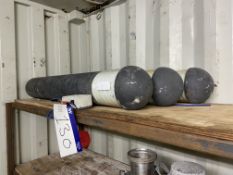 Three Pillar Lights, each approx. 1.2m long, lot located in Bretherton, Lancashire, lot loaded