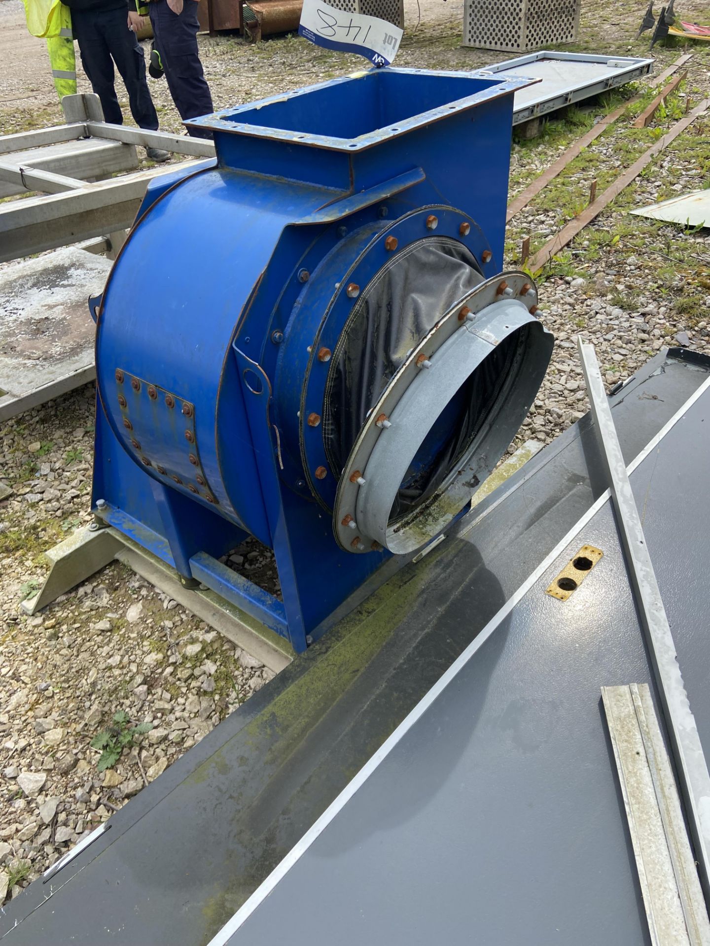 RHF Centrifugal Fan, serial no. 91178354/1, year of manufacture 2012, with fitted WEG 1.3kW electric - Image 2 of 4