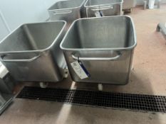 Two Tote Bins, lift out charge - £20 + VAT, lot located in Bury St Edmunds, Suffolk Please read