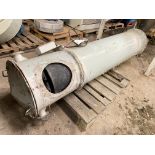 Dust Filter Unit (understood to be by Buhler), approx. 500mm dia. x 2.4m; lot located Holme upon