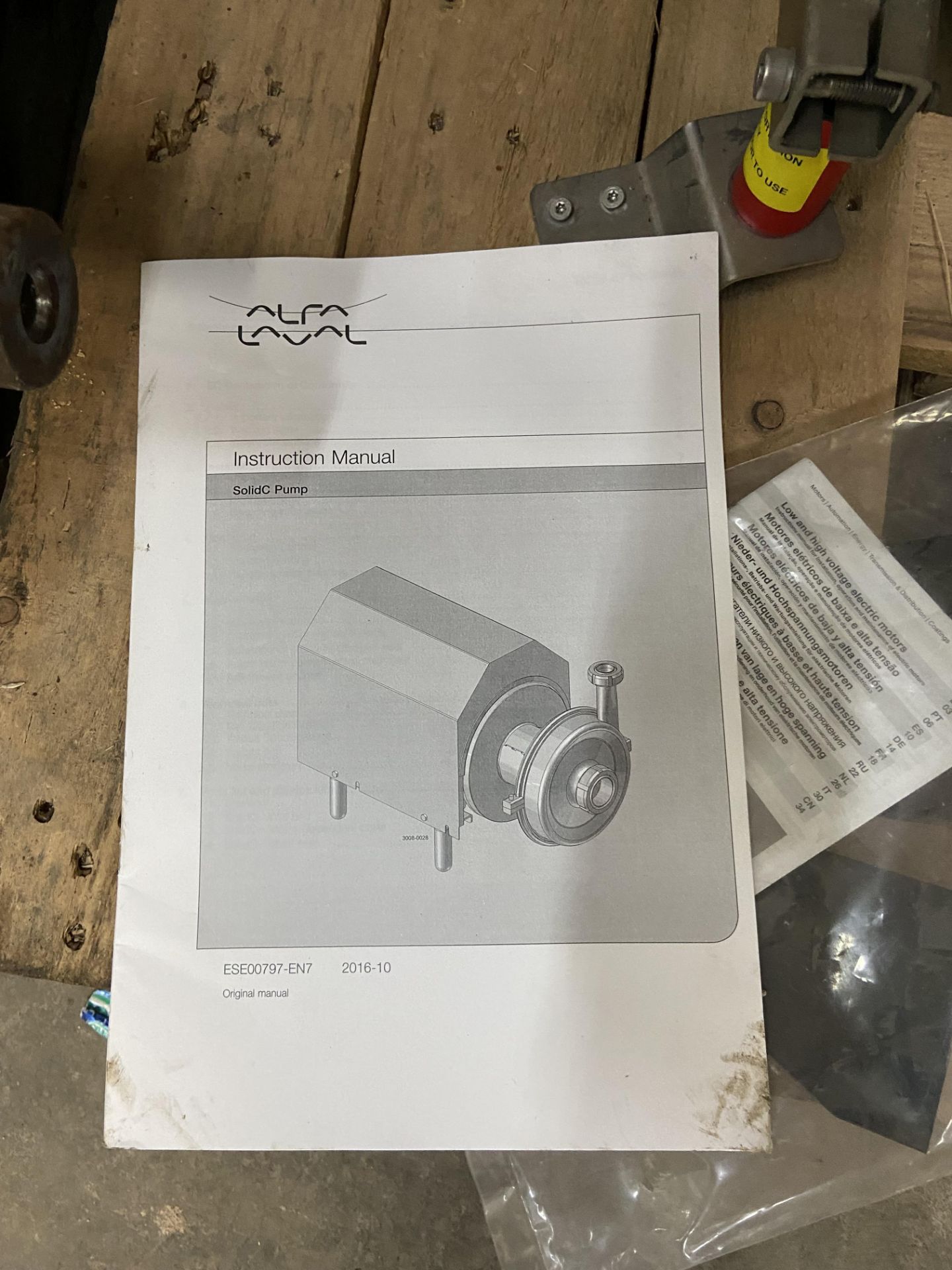 Alfa Laval LKH45 Stainless Steel Cased Pump, lot located in Bretherton, Lancashire, lot loaded - Bild 4 aus 4