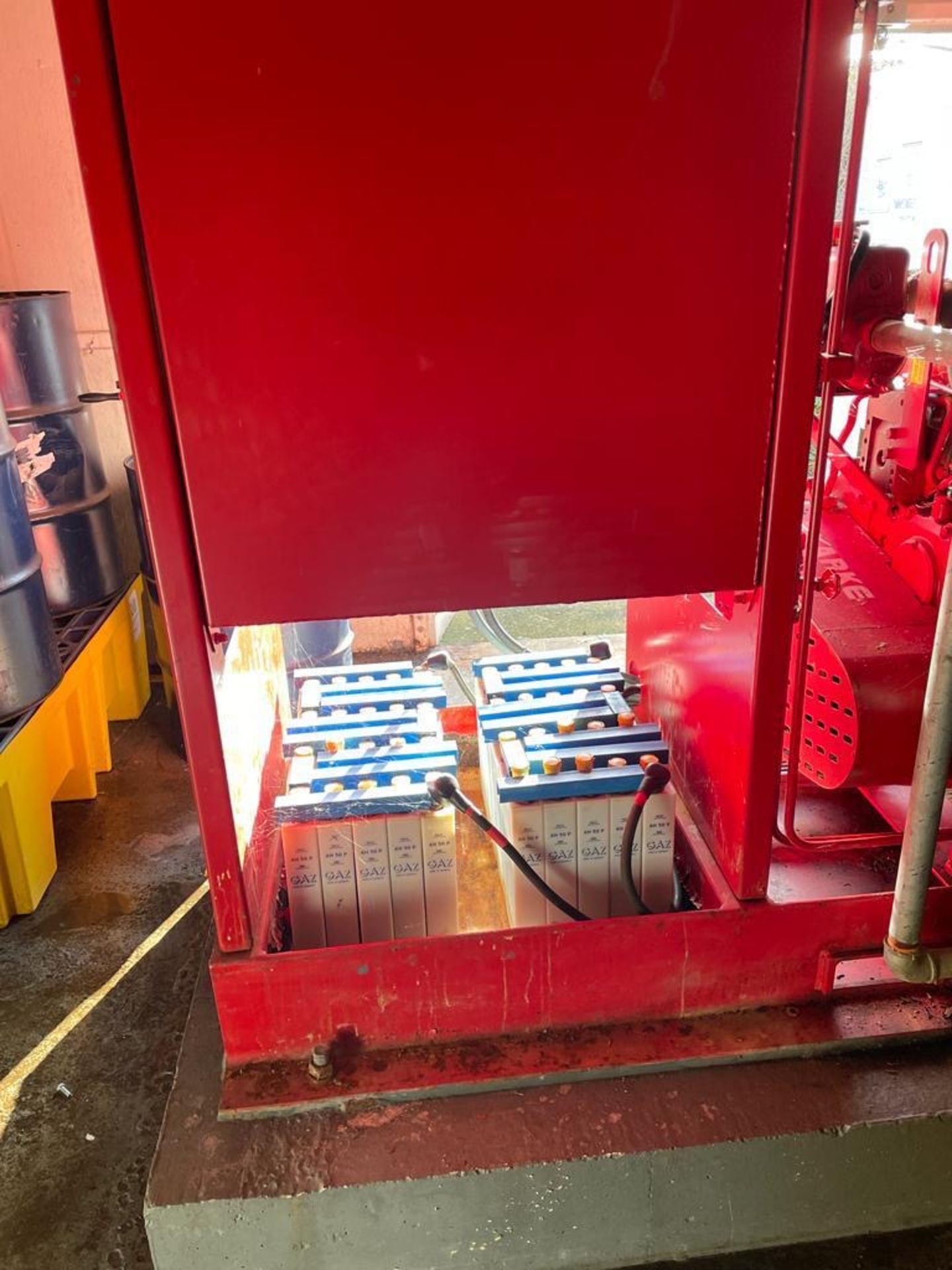 Tyco Clarke Grundfos DIESEL ENGINE EMERGENCY STANDBY FIRE PUMP, 125 hours at time of listing, fitted - Image 8 of 10