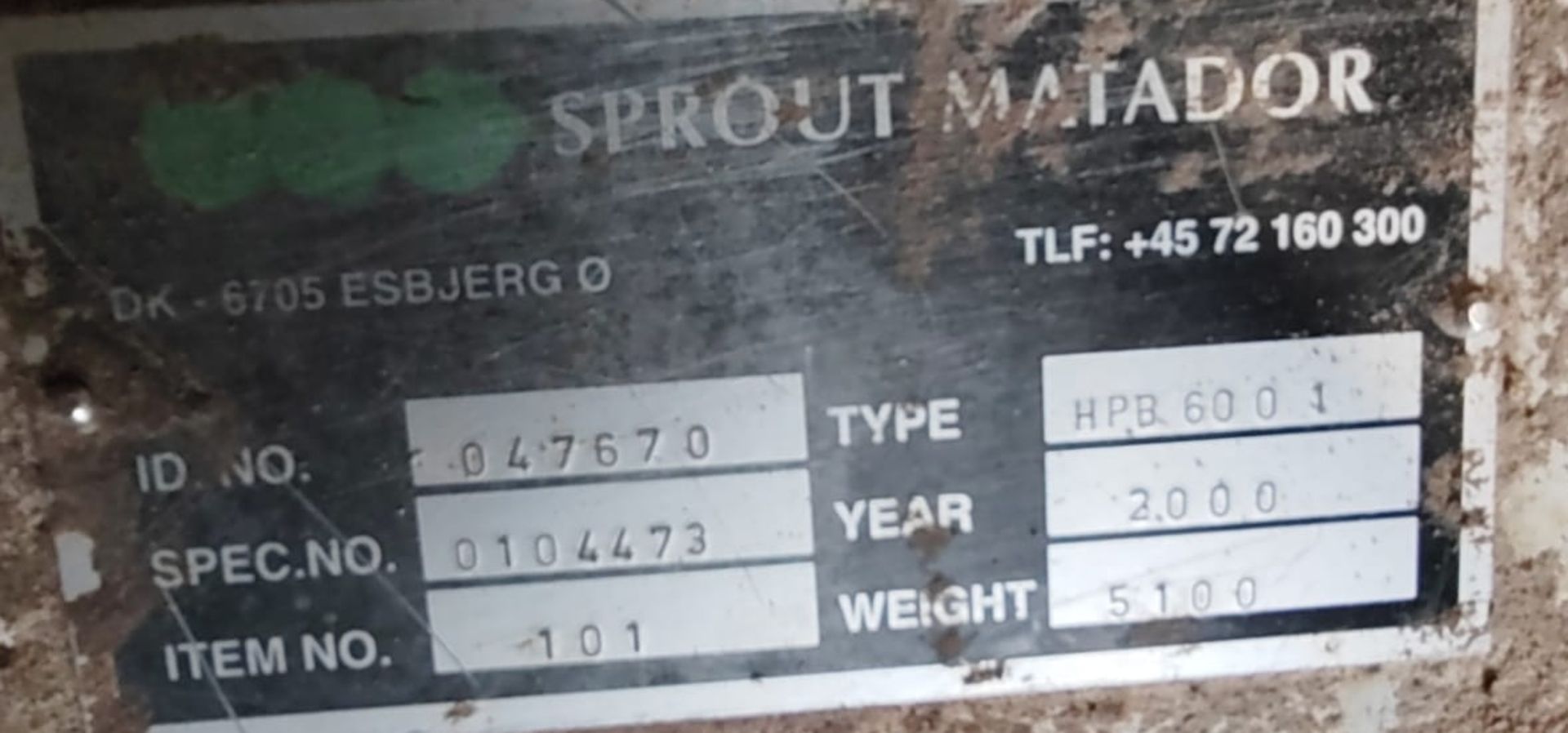 Sprout Matador HPB 600 1 STAINLESS STEEL 3TONNE THREE TIER HORIZONTAL PADDLE MIXER, year of - Image 3 of 28
