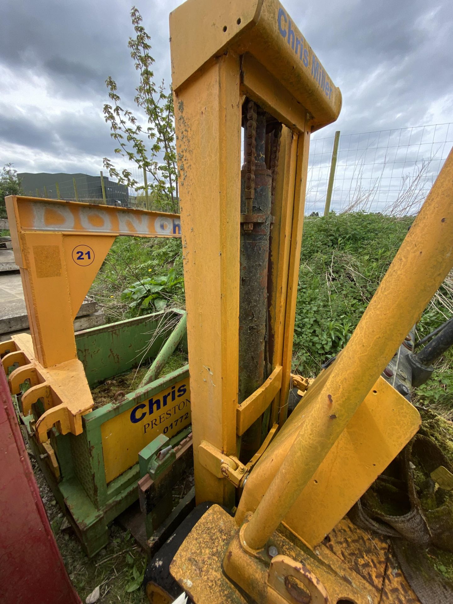 Hyster S125A LPG Fork Lift Truck, serial no. A24-A73626, 5000kg cap., 7500mm max height (known to - Image 5 of 5