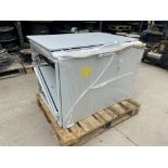 Rittal Server Cabinet (no key) , lot located in Bretherton, Lancashire, lot loaded free of charge