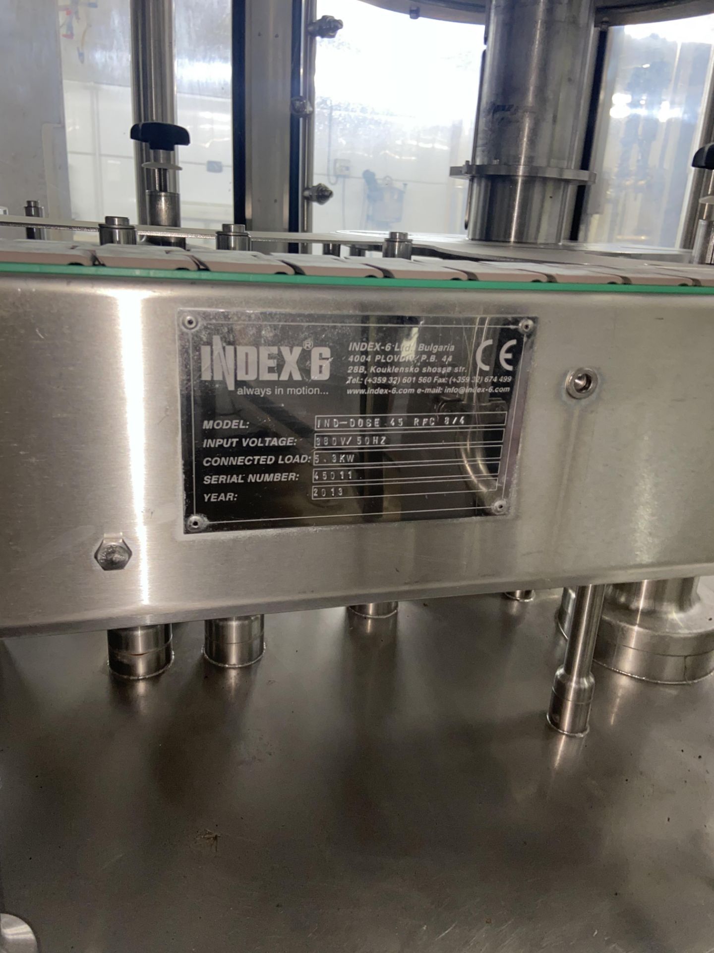 Index-6 IND-DOSE 45 RFC 8/4 MILK BOTTLING LINE, serial no. 45011, year of manufacture 2013, ( - Image 14 of 22