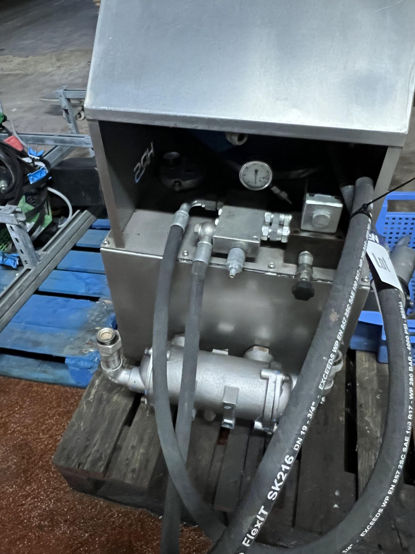HRS Hydraulic Pump, lift out charge - £20 + VAT, lot located in Bury St Edmunds, Suffolk Please read - Image 4 of 5