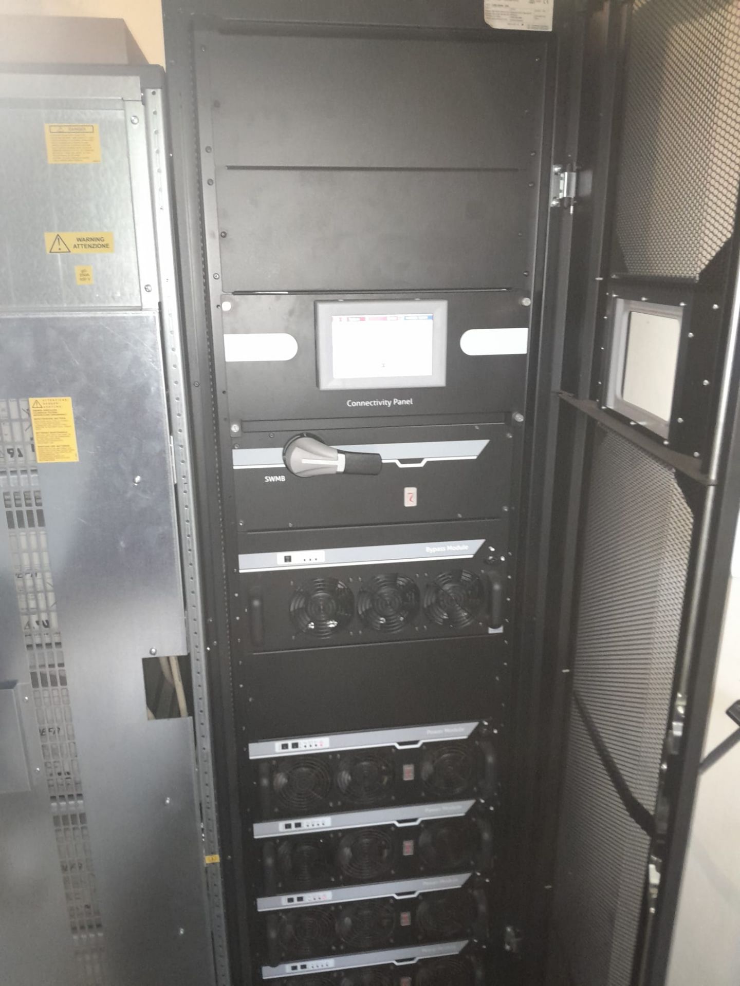Riello MPW300 Uninterruptible Power Supply UPS, serial no. ME09UP110530007, with connectivity panel, - Image 5 of 11