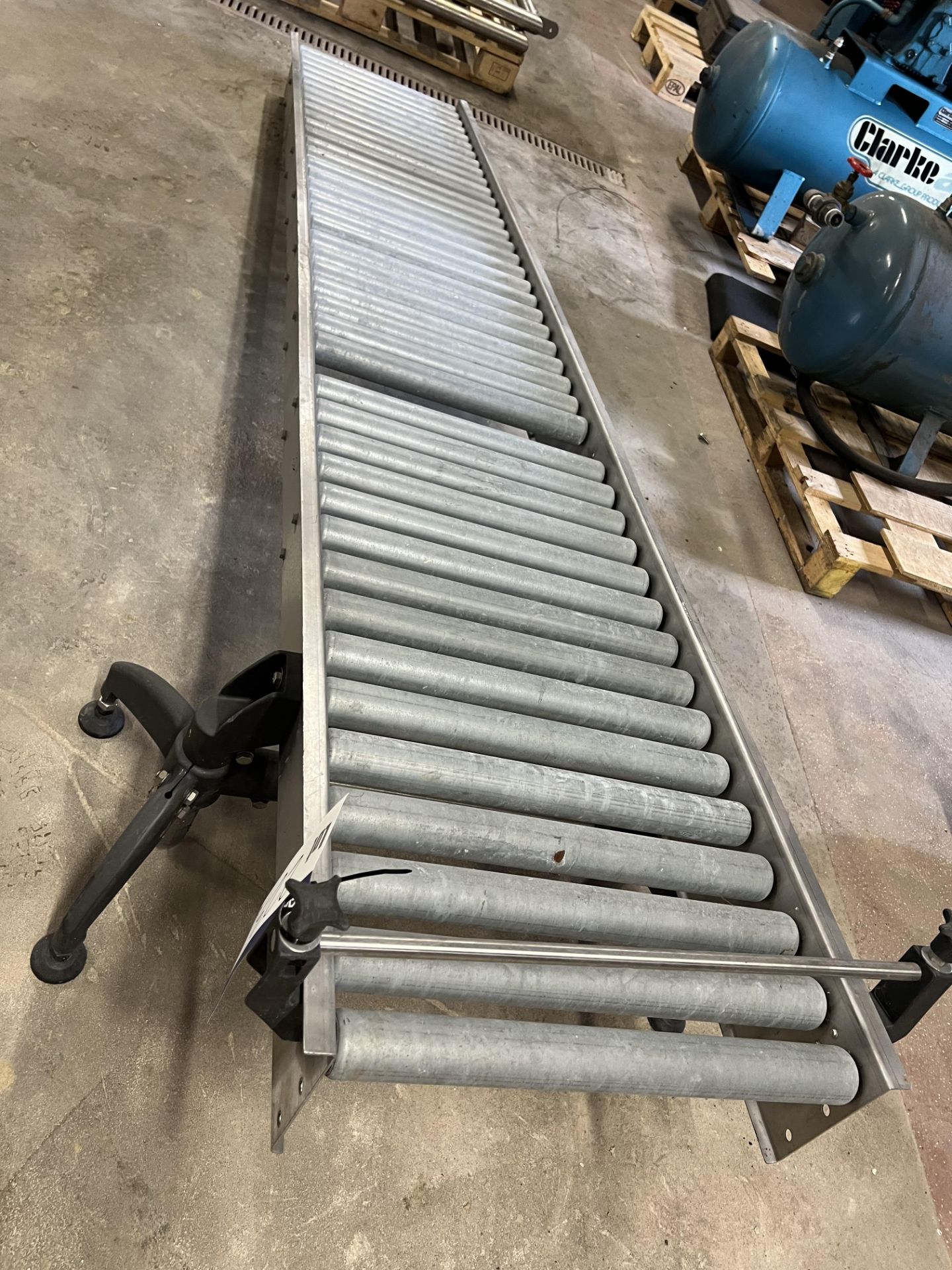 Roller Conveyor, approx. 3m x 0.5m wide, lift out charge - £20 + VAT, lot located in Bury St - Image 2 of 2