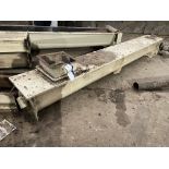 Approx. 300mm dia. Screw Conveyor, approx. 3.6m long, with geared electric motor drive and one