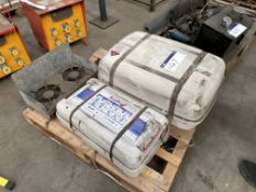 Two Life Boats, with twin ring burner on one pallet, lot located at Ocean Raw Ltd & Jalna