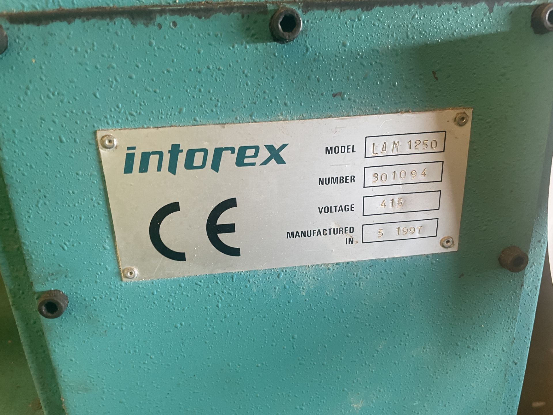 Intorex LAM1250 EIGHT STATION ROTARY SPINDLE SANDING MACHINE, serial no. 301094, year of manufacture - Bild 7 aus 7